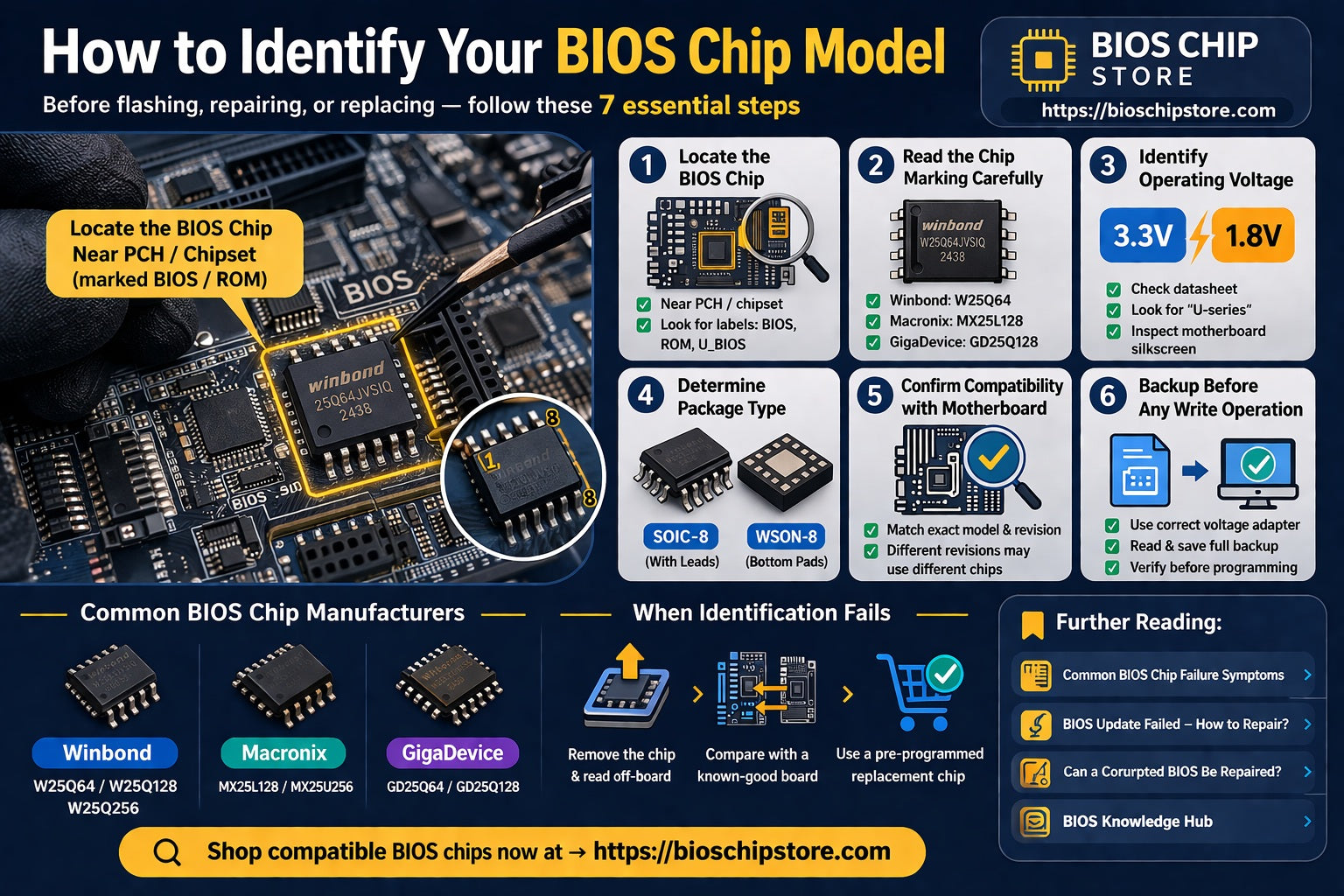 bios-chip-identification-guide-spi-flash-w25q64-1-8v-3-3v