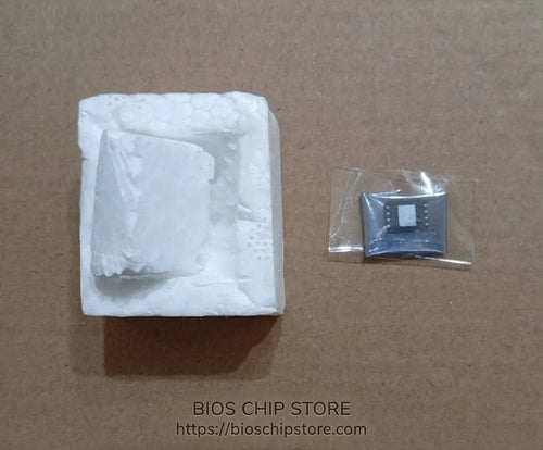 Acer Predator PHN16-72 BIOS chip in protective ESD-safe anti-static packaging.