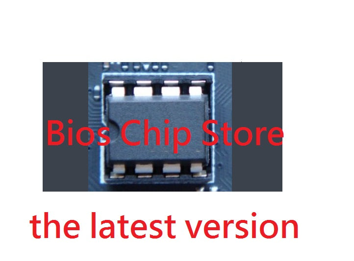 Pre-programmed modded BIOS chip for Asus Maximus V Gene motherboard to support NVMe SSD booting.