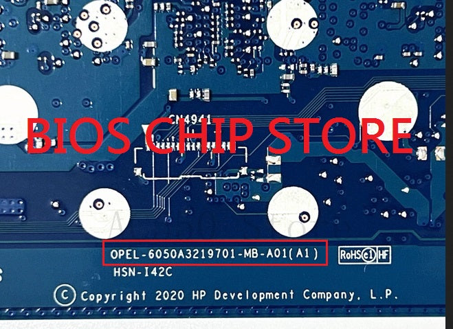 Motherboard board number 6050A3219701-MB-A01 (A1) for HP EliteBook x360 830 G8 BIOS compatibility reference