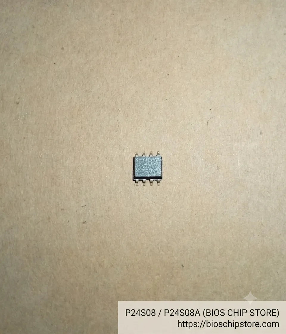 Pre-programmed BIOS password unlock and Computrace removal chip for Lenovo ThinkPad E555.
