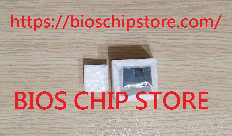 Pre-programmed BIOS password unlock and Computrace removal chip for Lenovo ThinkPad P72 in ESD-safe packaging.
